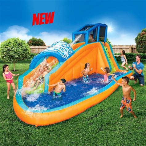 These pools are considered perfect for the fun and entertainment. Kids Swimming Pool Inflatable Water Slide Bouncing Castle ...