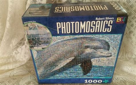 Photomosaics Dolphin Jigsaw Puzzle By Robert Silvers Pc Buffalogames Jigsaw Puzzles