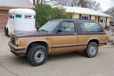 Buy Used 1985 Chevy S10 Blazer 50k Original Miles In Cortez Colorado