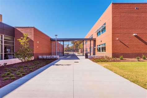 Fuquay Varina High School Courtyard Gate Barnhill Contracting Company