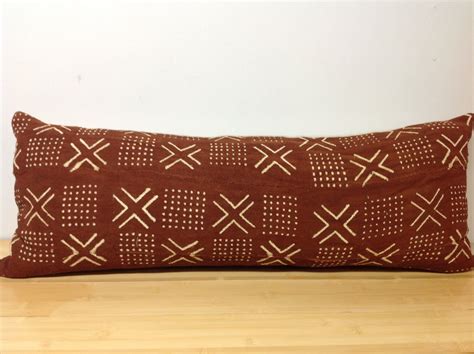 african-mud-cloth-pillow,-orange-and-white,-mali-mud-cloth,-authentic-african-mud-cloth