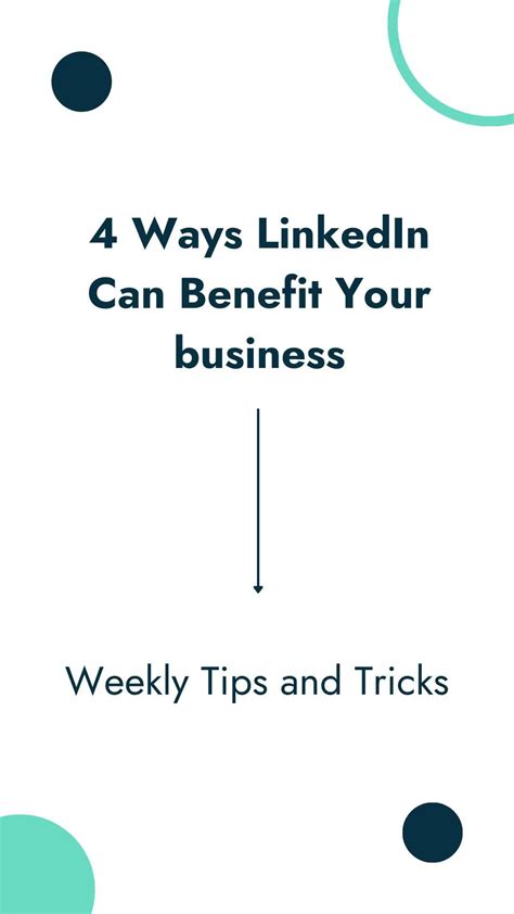 4 Ways Linkedin Can Benefit Your Business Artofit