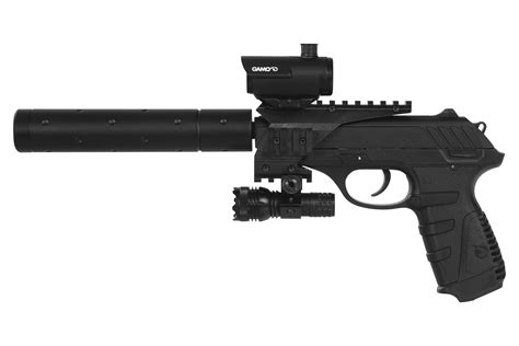 Gamo P Blowback Tactical Pistol Tactical Pistol With Accessories
