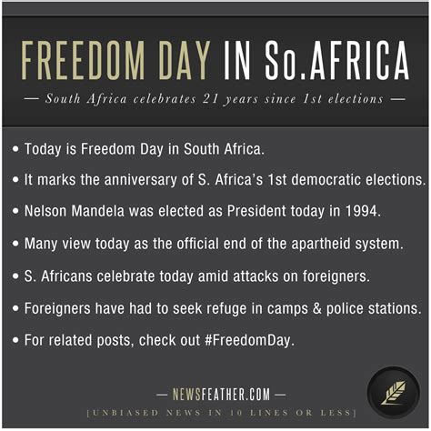 Freedom Day In South Africa Freedom Day Freedom Day South Africa