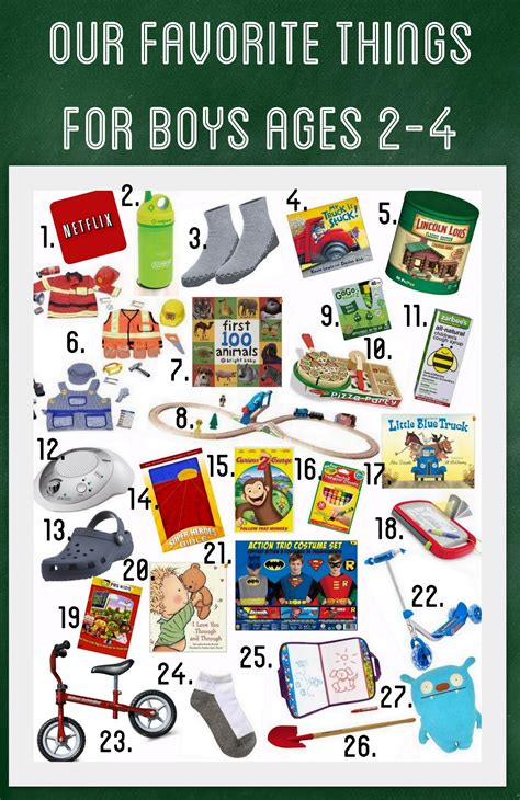 Best gifts and toys for 2 year old boys christmas and birthdays. Our Favorite Things for Boys Ages 2-4