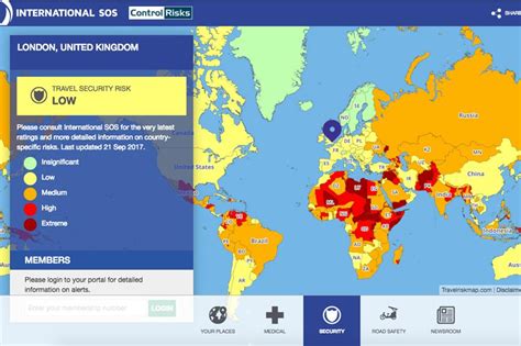 Worlds Riskiest Destinations Revealed By New Interactive Map Candit