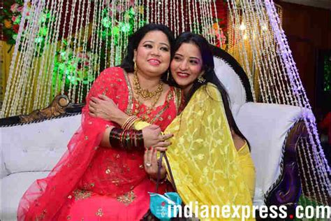 Inside Bharti Singhs Bangle Ceremony Television News The Indian Express