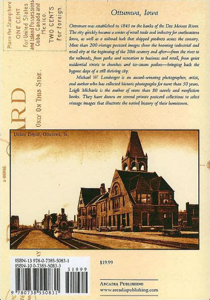 Ottumwa Iowa Postcard History Series By Michael W Lemberger Leigh