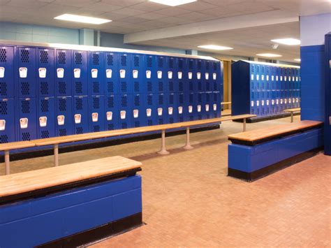 middle school locker room