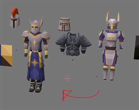 The Initial Design For The Justiciar Armour Set R2007scape