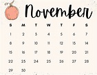 November 2020 Calendar: 10 Free Printable Designs – KorraShay.com