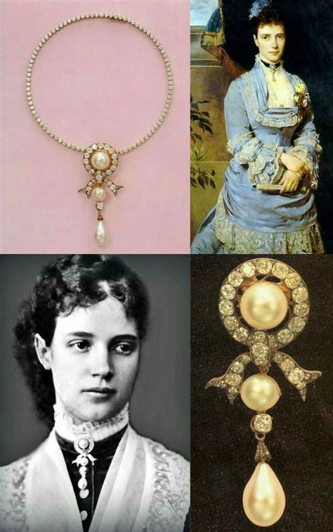 Broche Collar De Perlas Y Diamantesemperatriz Maria Feodorovna De