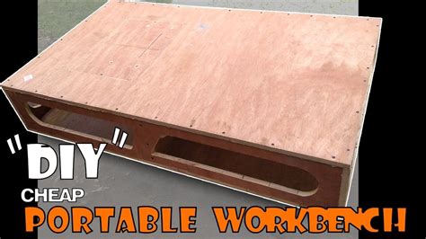 Diy Portable Workbench Cheap For Under 21 P2 Youtube