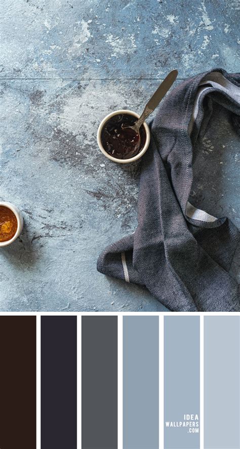 Blue Grey Color Palette Idea Wallpapers IPhone Wallpapers Color Schemes