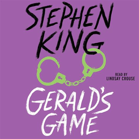 Geralds Game Audiobook Written By Stephen King