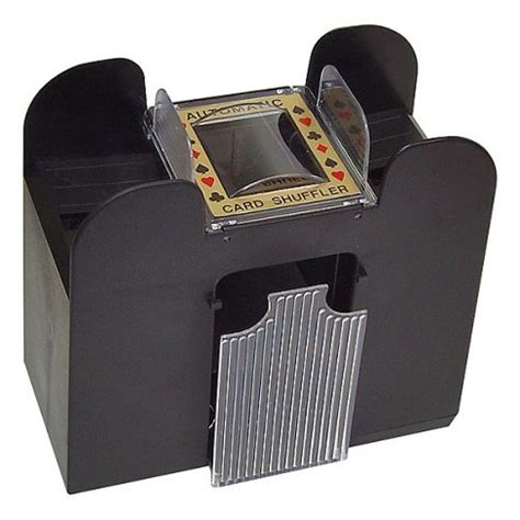 The best part is that it can have those six decks shuffled in a matter of a manual card shuffler is also a lot quieter than an automatic model, eliminating that loud motor noise. Trademark Poker 6-Deck Card Shuffler : Target