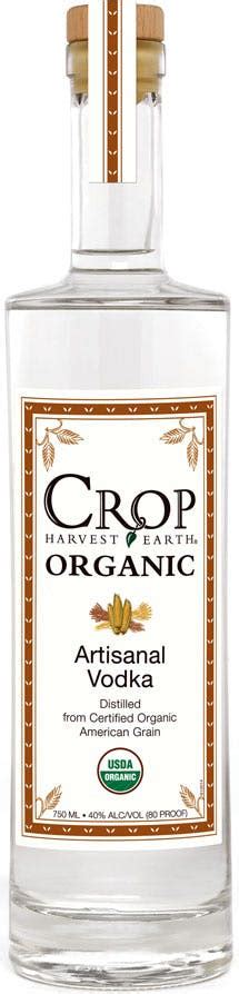 Crop Harvest Earth Organic Artisanal Vodka 750ml Morton Williams