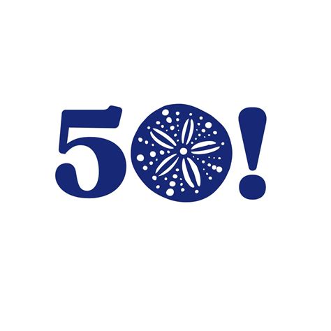 Happy 50th Birthday Logo Etsy