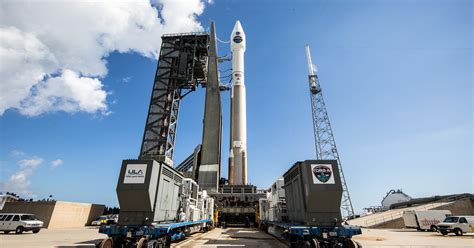 Atlas V Rocket Launches From Cape Canaveral With Nasa Satellite
