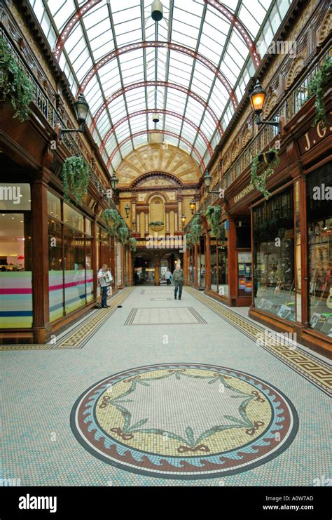 Central Arcade Victorian Shopping Centre Newcastle Upon Tyne England