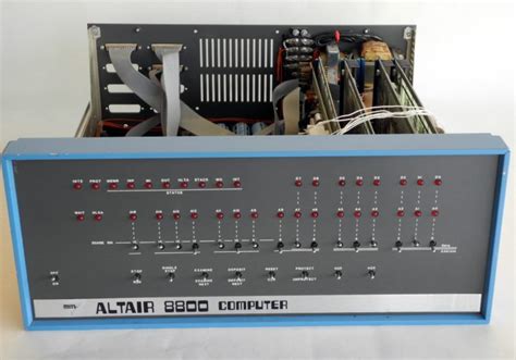 Hardware Altair 8800 Retrocmp Retro Computing