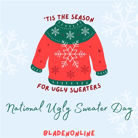 Time To Get Ugly Its National Ugly Sweater Day