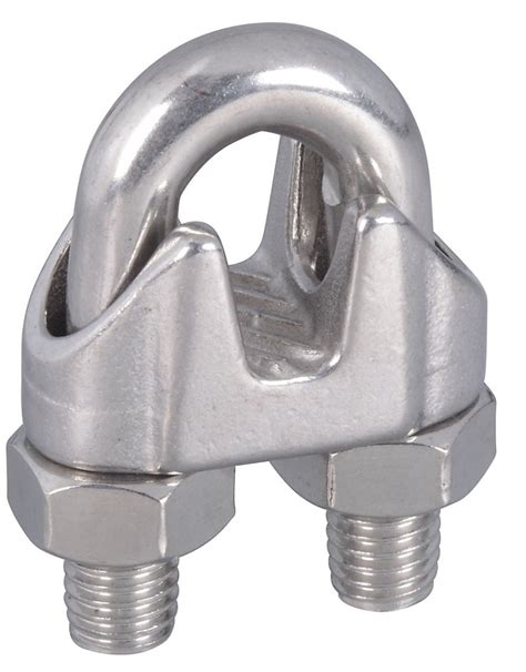 Product Detail N348 920 38in Stainless Steel Wire Cable Clamps