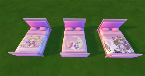 Mod The Sims Sailor Moon Deluxe Bed