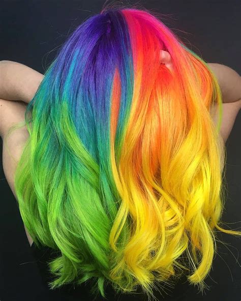 Colorful Hair Inspiration On Instagram Follow Haircolortrend For