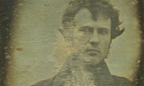 This is the first photograph ever taken that captures the image of a man. The first ever selfie, taken in 1839 - a picture from the ...