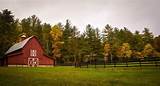 Free Images : tree, grass, field, meadow, morning, fall, barn, country ...