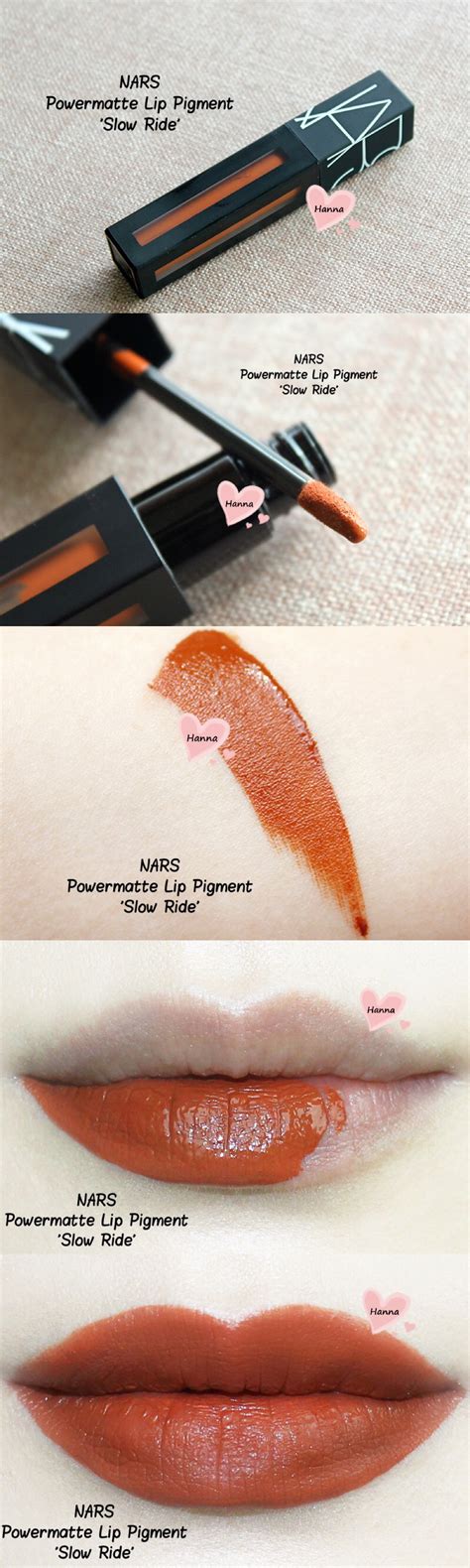 Nars Slow Ride Powermatte Lip Pigment Review Swatches Metallic My Xxx