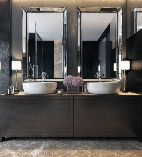 Top 50 Best Bathroom Mirror Ideas Reflective Interior Designs