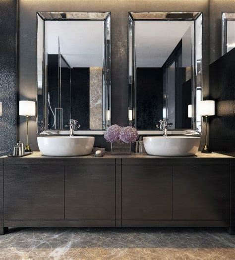 There are a lot of mirror design ideas you can apply in your bathroom. Top 50 Best Bathroom Mirror Ideas - Reflective Interior ...