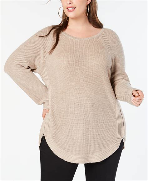 Inc Plus Size 2x Beige Pullover Sweater Canerra
