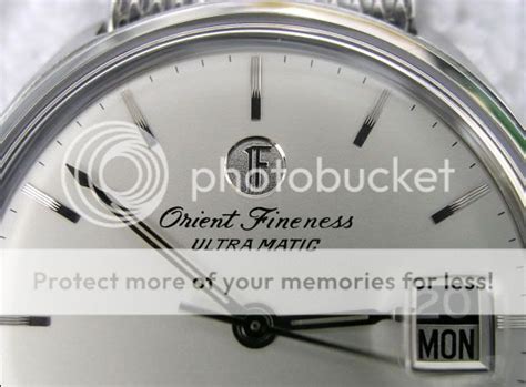 Orient Fineness Ultramatic 35j Circa 1967 The Watch Site