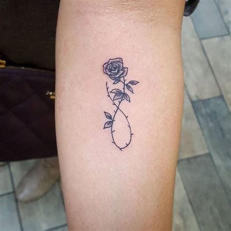 Love This Little Rose Infinity I Did On This Lovely Lady Rose