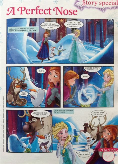 Frozen Comic A Perfect Nose Princess Anna Photo