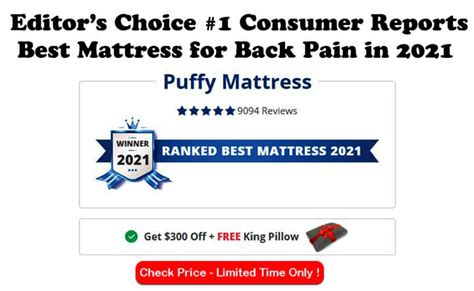 It has to maintain a fairly uniform surface all across the area. Consumer Reports Best Mattress for Back Pain 2021 - Buyer ...
