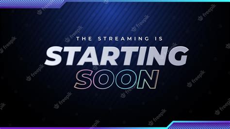 Premium Vector Streaming Starting Soon Gaming Background