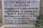 Allegra Byron (1817 - 1822) - Find A Grave Memorial