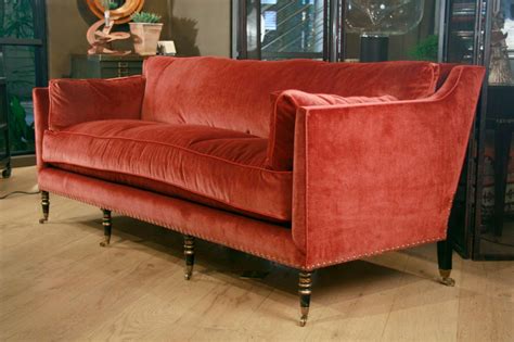 Regency Style Upholstered Sofa At 1stdibs
