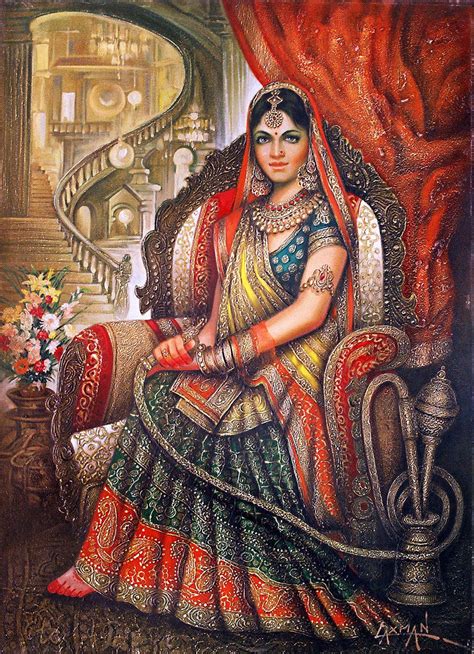 Indian Paintings India Art Indian Women Painting