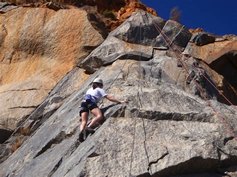 Rock Climbing Stathams Quarry Perth Western Australia Australia