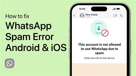 Whatsapp “this Account Is Not Allowed To Use Whatsapp Due To Spam