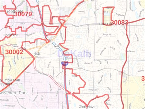 Dekalb County Zip Code Map Cities And Towns Map Images And Photos Finder