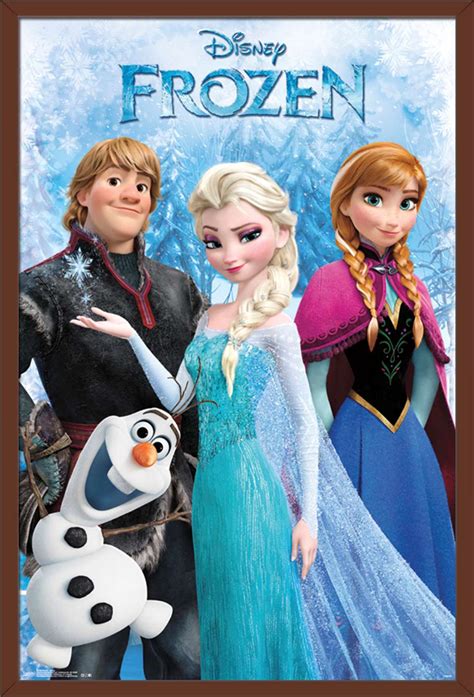 Disney Frozen Group Poster