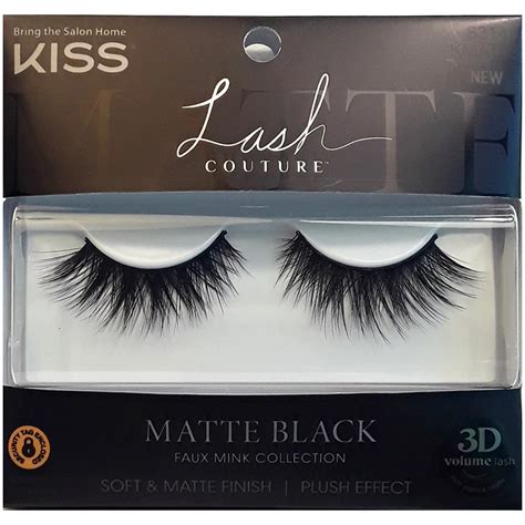 Kiss Lash Couture Faux Mink Collection Matte Satin Shop False