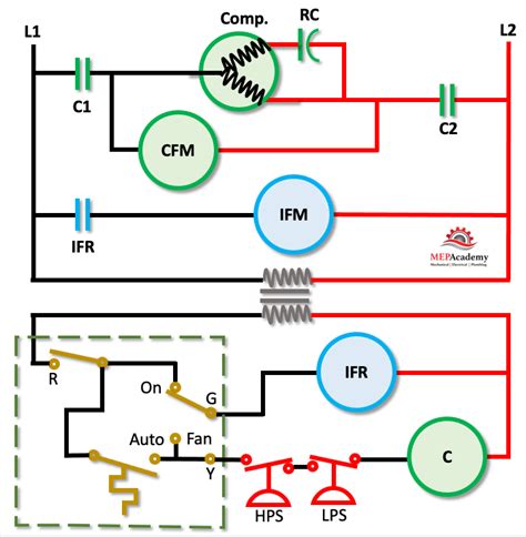 How To Read Wiring Diagrams In Hvac Systems Mep Academy