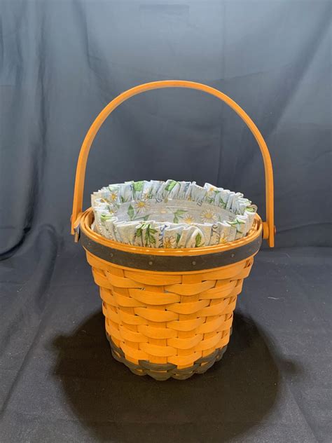 Longaberger Basket with Daisy Liner - The Historical Society of Harford ...